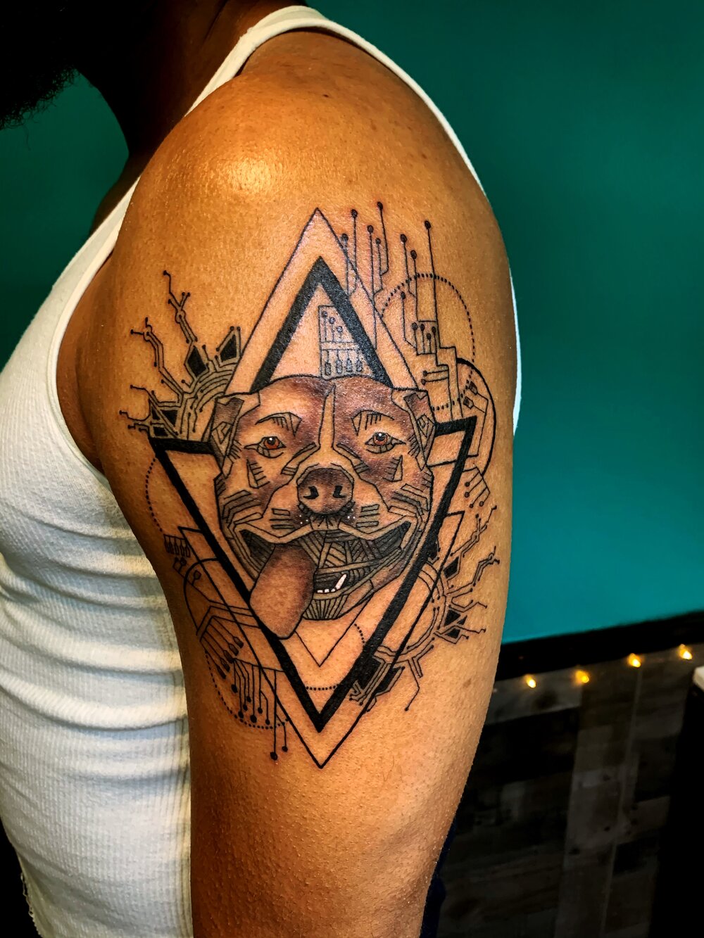 My 40 Geometric Tattoo Designs That Reflect Events In People's Lives |  Bored Panda